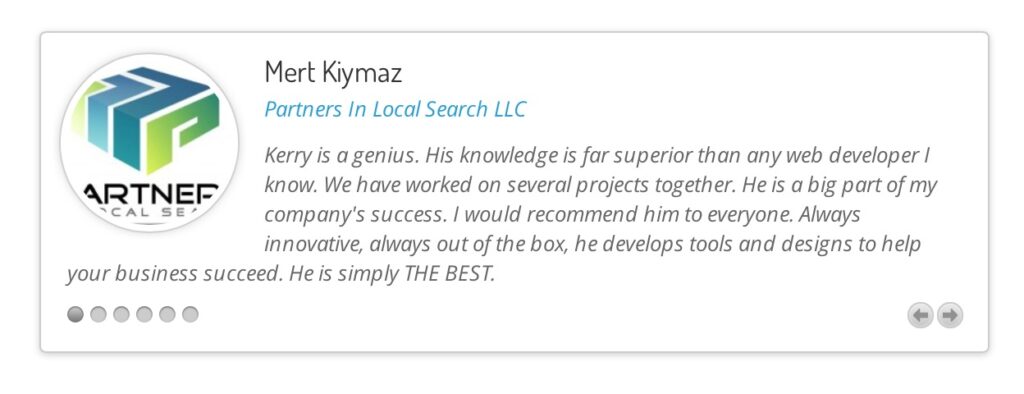Testimonial Slider using Styled FeaturedCircles