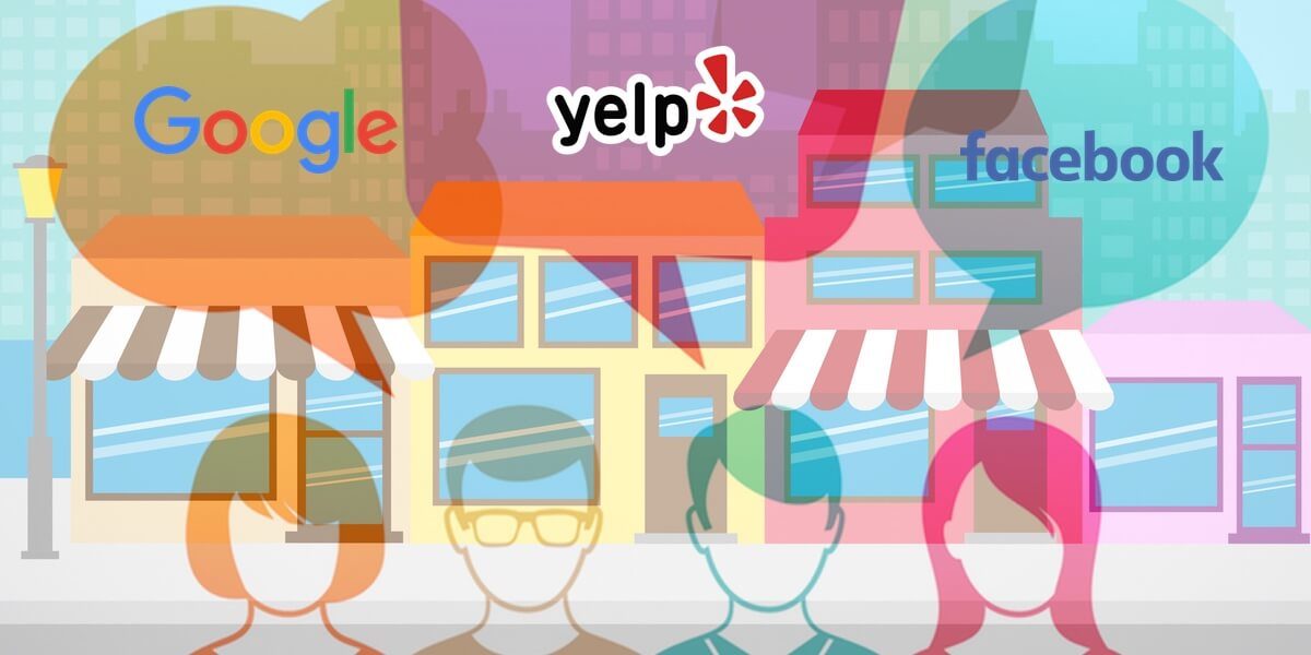 Yelp, Google, and Facebook Reviews