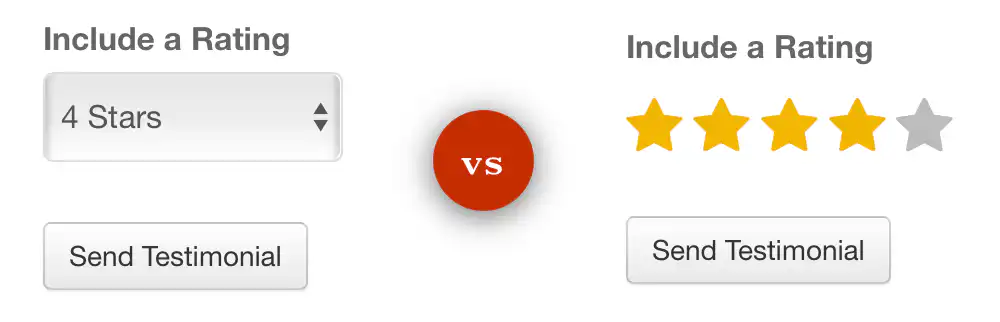 Rating Field Example