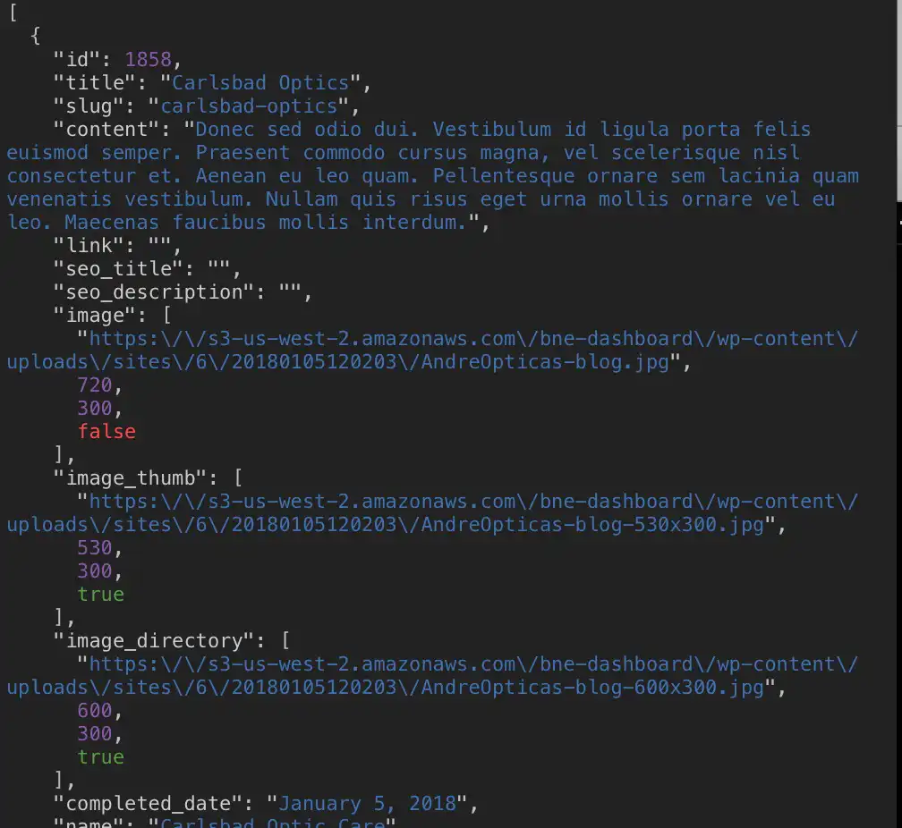 API Get Request